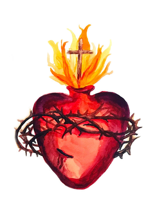 Sacred Heart Of Jesus Digital Download- Extended Use