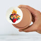 Immaculate Heart Candle Tin (Magnolia, Peony, & Rose Scented, Rose Gold)