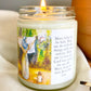 Mary And Jesus Candle (Linen)
