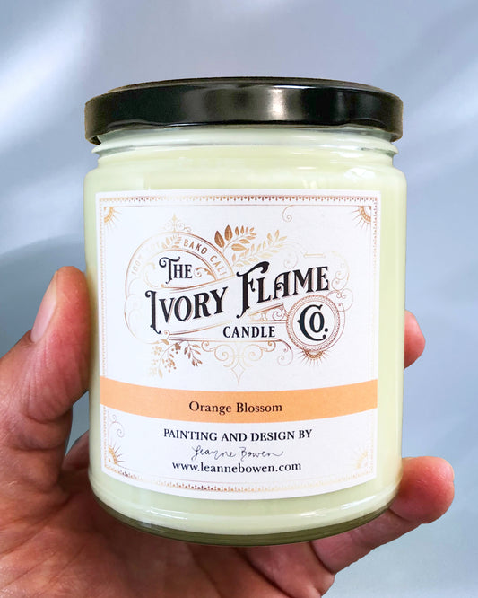 With Great Love Candle (Orange Blossom)